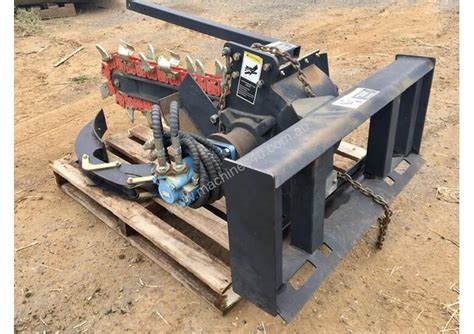 suihe 900 200 hydraulic skid steer trencher|used skid steer trenchers.